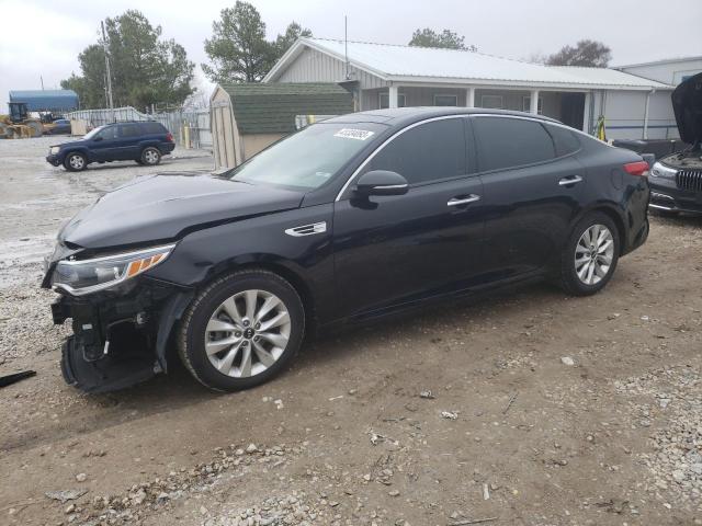 KIA OPTIMA EX 2018 with VIN 5XXGU4L37JG249167 - Photo from auction