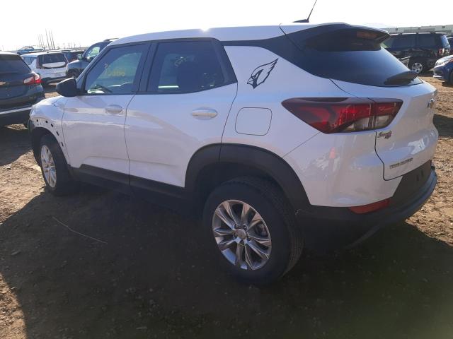 Photo 2 from auction – 2021 CHEVROLET TRAILBLAZE with VIN KL79MMS20MB174031