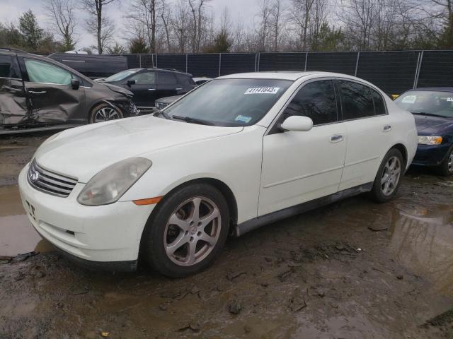 INFINITI G35 2003 with VIN JNKCV51E33M320060 - Photo from auction