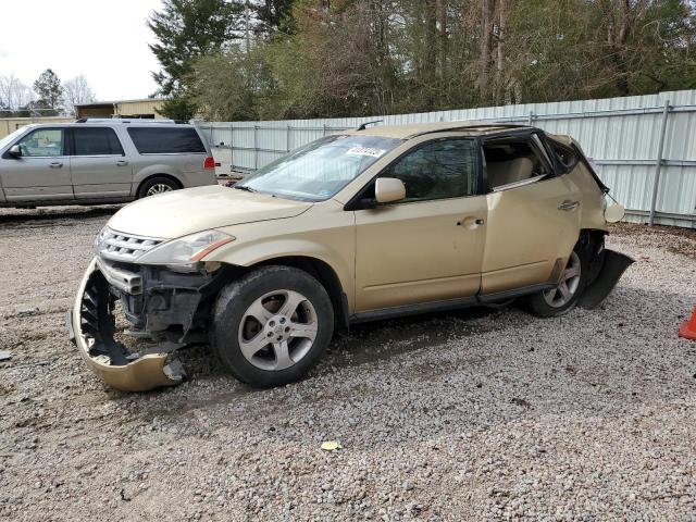 NISSAN MURANO SL 2004 with VIN JN8AZ08T94W218969 - Photo from auction