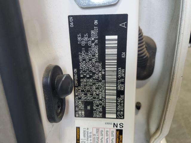 Photo 14 from auction – 2009 TOYOTA 4RUNNER SR with VIN JTEZU14R89K025378