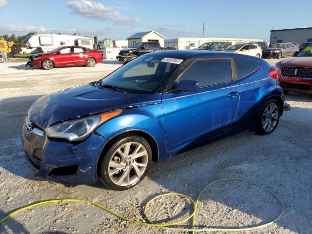 HYUNDAI VELOSTER 2017 with VIN KMHTC6AD1HU315043 - Photo from auction
