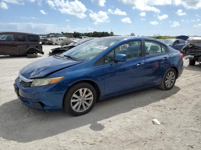 HONDA CIVIC EXL 2012 with VIN 2HGFB2F99CH512976 - Photo from auction
