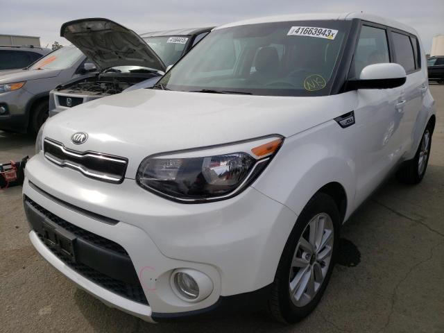 KIA SOUL + 2018 with VIN KNDJP3A56J7609906 - Photo from auction