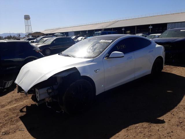 TESLA MODEL S 2015 with VIN 5YJSA1E10FF118122 - Photo from auction