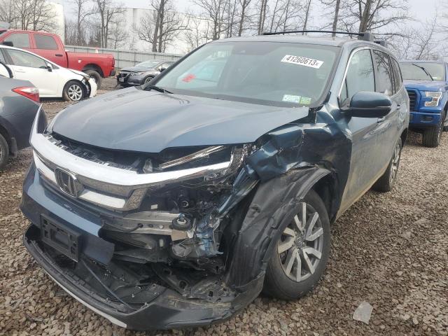 Photo 1 from auction – 2021 HONDA PILOT EXL with VIN 5FNYF6H57MB058120