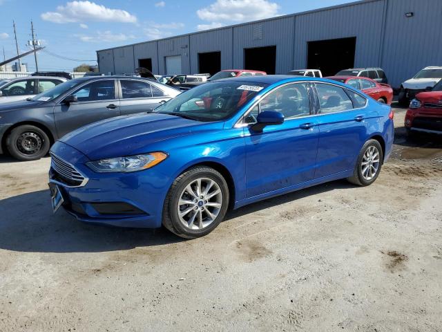 FORD FUSION SE 2017 with VIN 3FA6P0H70HR359406 - Photo from auction