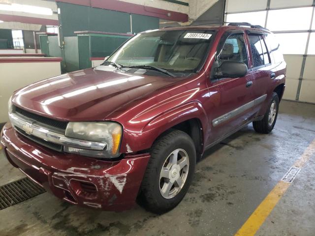 CHEVROLET TRAILBLAZE 2004 with VIN 1GNDT13S742337942 - Photo from auction