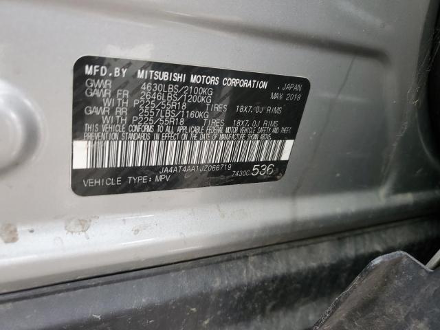 Photo 14 from auction – 2018 MITSUBISHI ECLIPSE CR with VIN JA4AT4AA1JZ066719