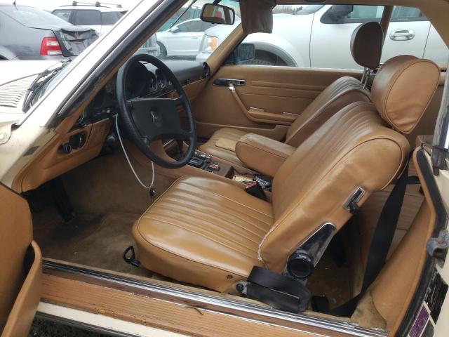 Photo 7 from auction – 1981 MERCEDES-BENZ 380 SL with VIN WDBBA45A6BB001822