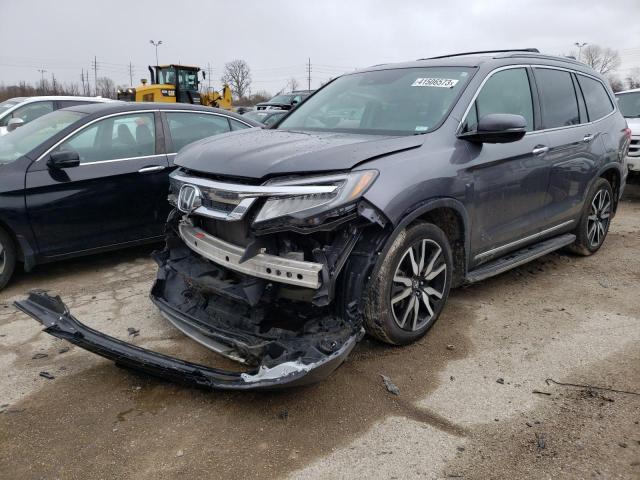 Photo 1 from auction – 2019 HONDA PILOT TOUR with VIN 5FNYF5H68KB006589