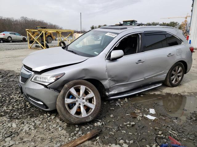 ACURA MDX ADVANC 2015 with VIN 5FRYD4H80FB024428 - Photo from auction