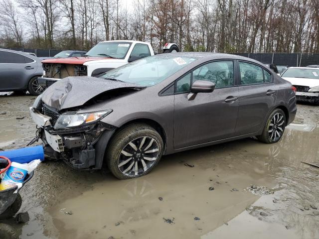 Photo 1 from auction – 2015 HONDA CIVIC EXL with VIN 19XFB2F94FE235376