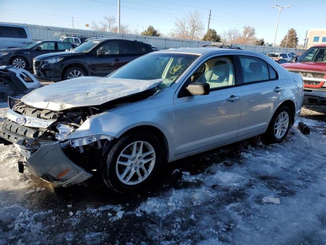 FORD FUSION S 2011 with VIN 3FAHP0GA7BR255203 - Photo from auction