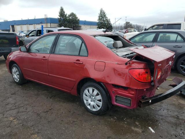 Photo 2 from auction – 2004 TOYOTA COROLLA CE with VIN 2T1BR32E14C241280