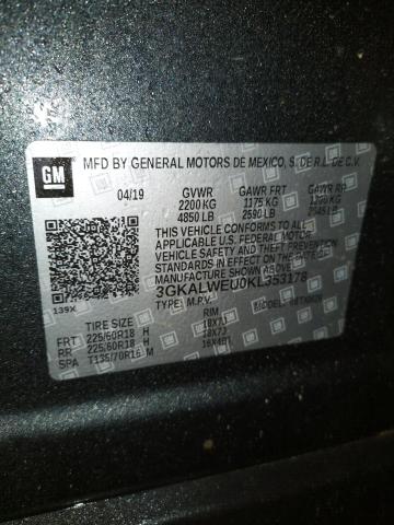 Photo 14 from auction – 2019 GMC TERRAIN SL with VIN 3GKALWEU0KL353178