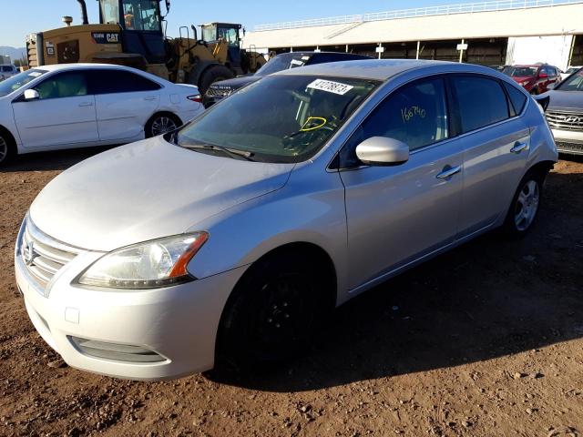 NISSAN SENTRA S 2013 with VIN 1N4AB7AP7DN905675 - Photo from auction