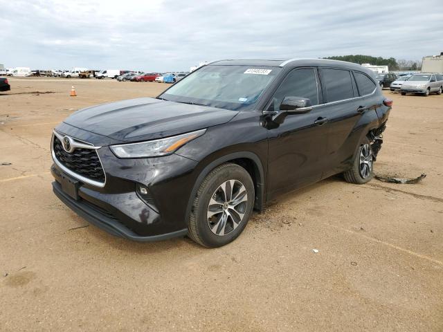 TOYOTA HIGHLANDER 2022 with VIN 5TDGZRAH3NS091380 - Photo from auction