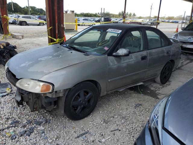 NISSAN SENTRA XE 2002 with VIN 3N1CB51D12L657257 - Photo from auction