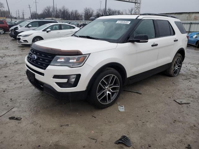 FORD EXPLORER S 2016 with VIN 1FM5K8GT4GGB10657 - Photo from auction