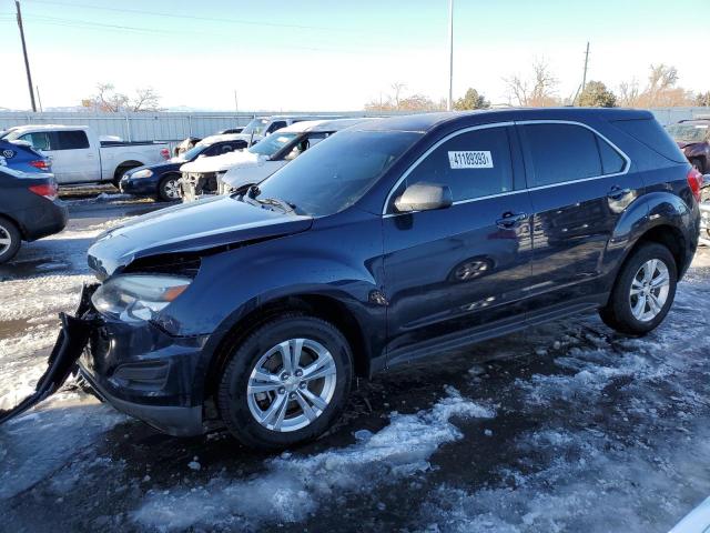 CHEVROLET EQUINOX LS 2016 with VIN 2GNFLEEK3G6359523 - Photo from auction