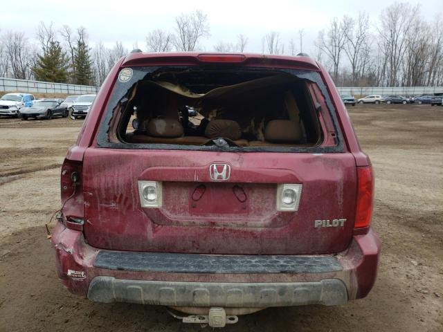 Photo 6 from auction – 2005 HONDA PILOT EXL with VIN 2HKYF18525H525031