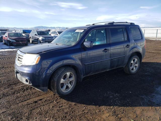 HONDA PILOT EXL 2014 with VIN 5FNYF4H51EB007752 - Photo from auction