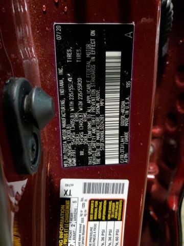 Photo 14 from auction – 2020 TOYOTA HIGHLANDER with VIN 5TDFZRAH6LS024281