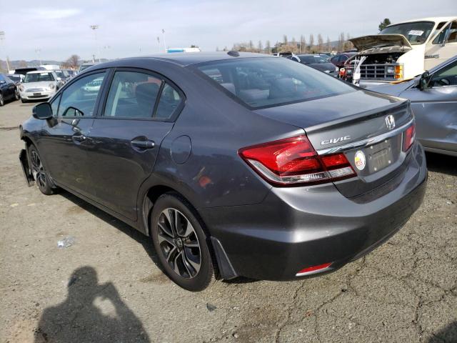 Photo 2 from auction – 2013 HONDA CIVIC EX with VIN 19XFB2F80DE257959