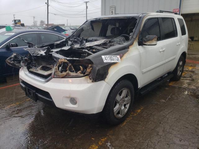 HONDA PILOT EXL 2011 with VIN 5FNYF4H56BB010058 - Photo from auction