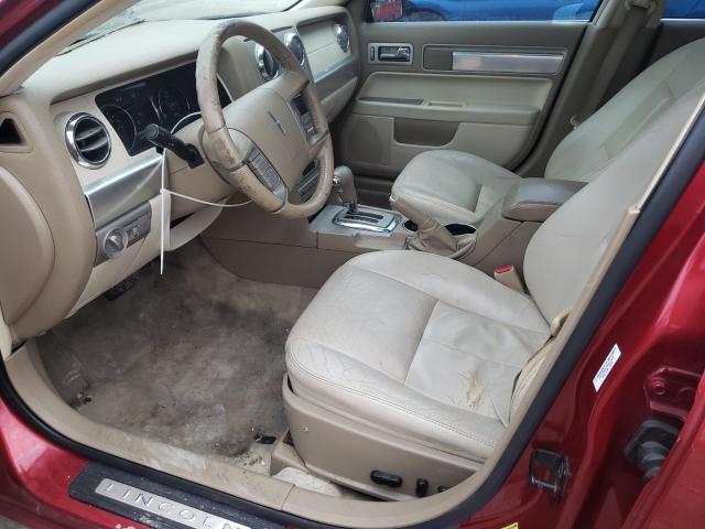 Photo 7 from auction – 2007 LINCOLN MKZ with VIN 3LNHM26T07R637027