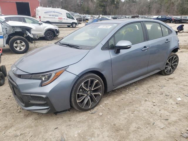 TOYOTA COROLLA SE 2022 with VIN JTDP4MCE0NJ094643 - Photo from auction