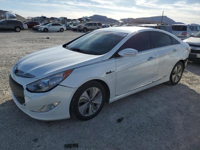 HYUNDAI SONATA HYB 2015 with VIN KMHEC4A49FA125101 - Photo from auction
