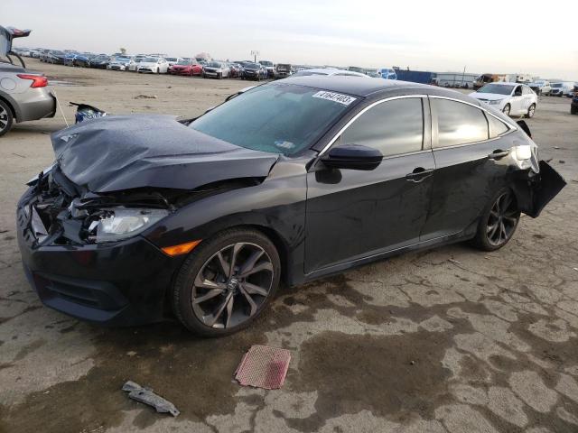 HONDA CIVIC LX 2016 with VIN 19XFC2F57GE218535 - Photo from auction
