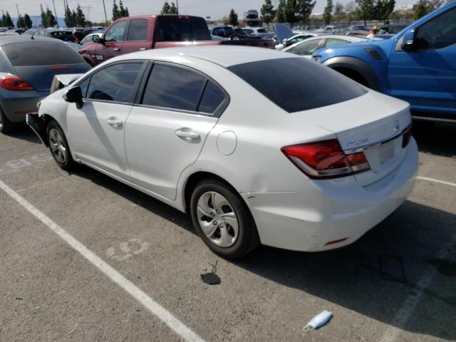 Photo 2 from auction – 2014 HONDA CIVIC LX with VIN 19XFB2F54EE220856