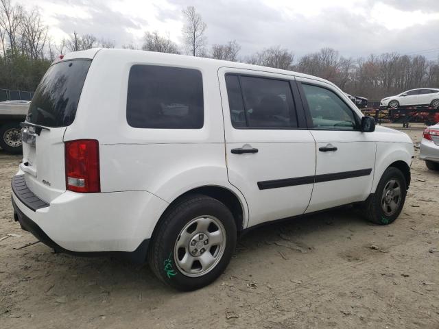 Photo 3 from auction – 2012 HONDA PILOT LX with VIN 5FNYF4H21CB075455