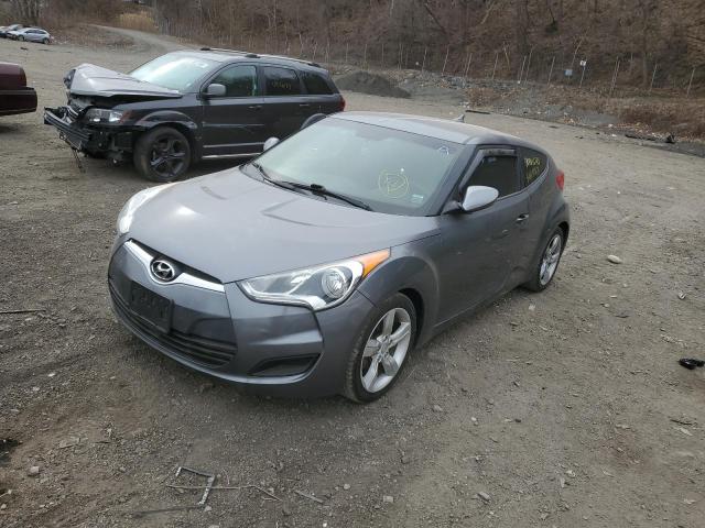 HYUNDAI VELOSTER 2013 with VIN KMHTC6AD3DU127845 - Photo from auction