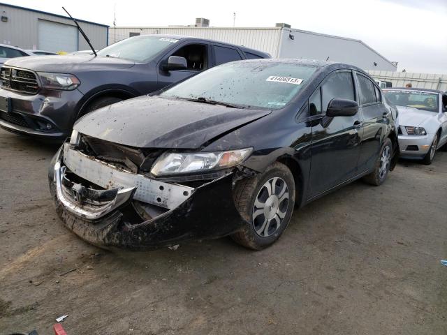 HONDA CIVIC HYBR 2014 with VIN 19XFB4F34EE201024 - Photo from auction