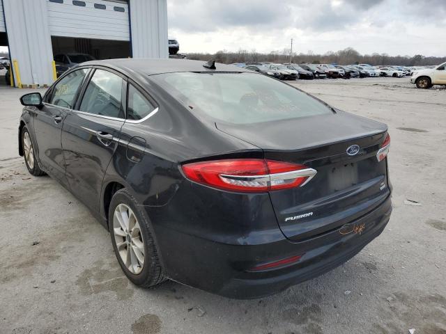 Photo 2 from auction – 2019 FORD FUSION SE with VIN 3FA6P0HD4KR160114