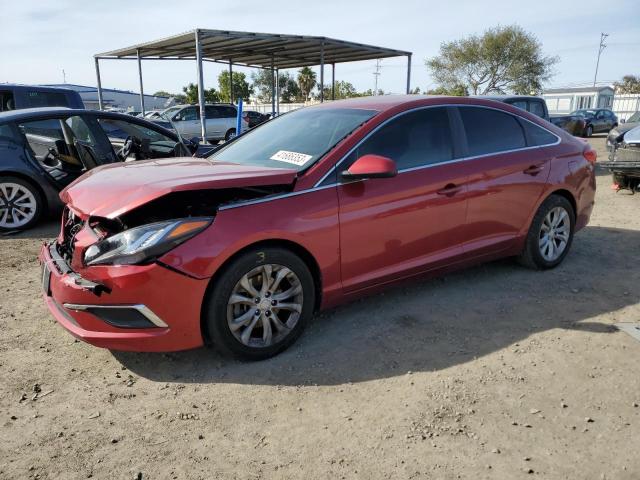 HYUNDAI SONATA SE 2016 with VIN 5NPE24AF5GH346858 - Photo from auction