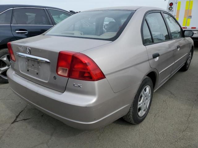Photo 3 from auction – 2001 HONDA CIVIC LX with VIN 2HGES16581H585207