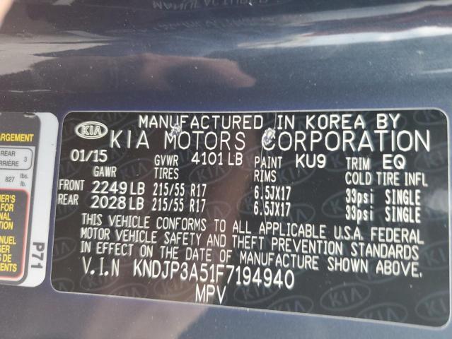 Photo 14 from auction – 2015 KIA SOUL + with VIN KNDJP3A51F7194940