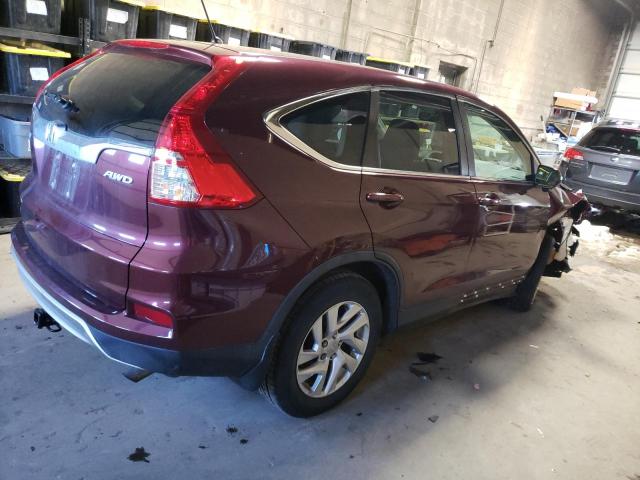 Photo 3 from auction – 2016 HONDA CR-V EX with VIN 5J6RM4H5XGL046618