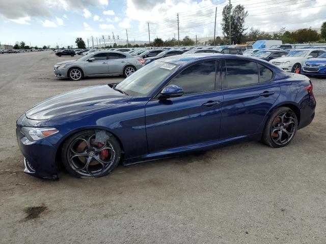 ALFA ROMEO GIULIA TI 2018 with VIN ZARFAECNXJ7566550 - Photo from auction