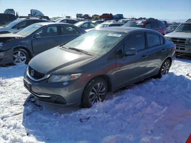 HONDA CIVIC EX 2013 with VIN 2HGFB2F81DH522135 - Photo from auction