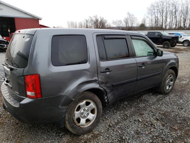 Photo 3 from auction – 2012 HONDA PILOT LX with VIN 5FNYF4H25CB020782
