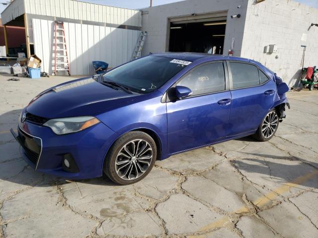 TOYOTA COROLLA L 2014 with VIN 5YFBURHEXEP077442 - Photo from auction