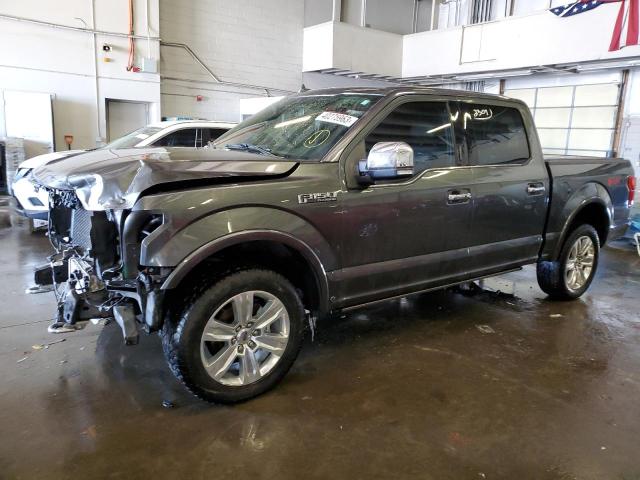 FORD F150 SUPER 2018 with VIN 1FTEW1EG8JFC71032 - Photo from auction