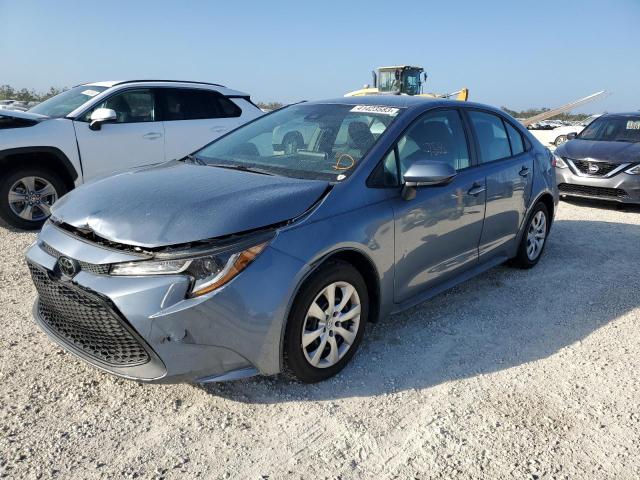 TOYOTA COROLLA LE 2020 with VIN 5YFEPRAE2LP101082 - Photo from auction