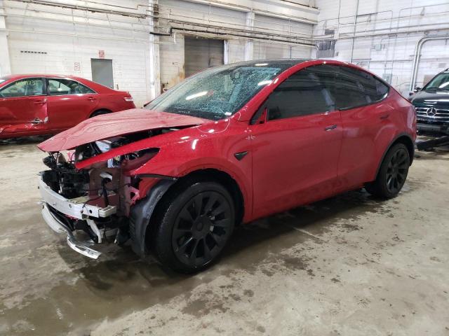 TESLA MODEL Y 2020 with VIN 5YJYGDEEXLF011006 - Photo from auction